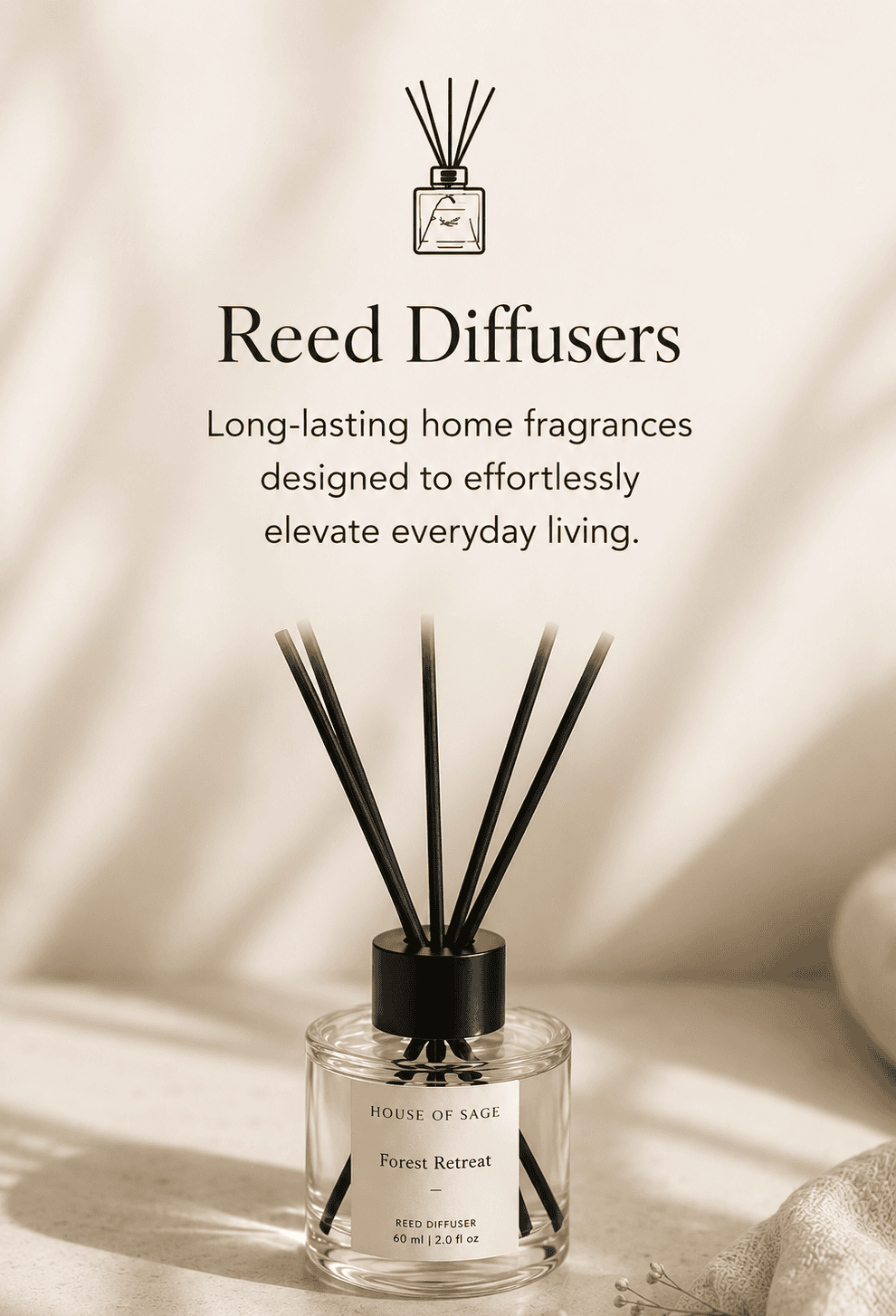 House of Sage Reed Diffuser